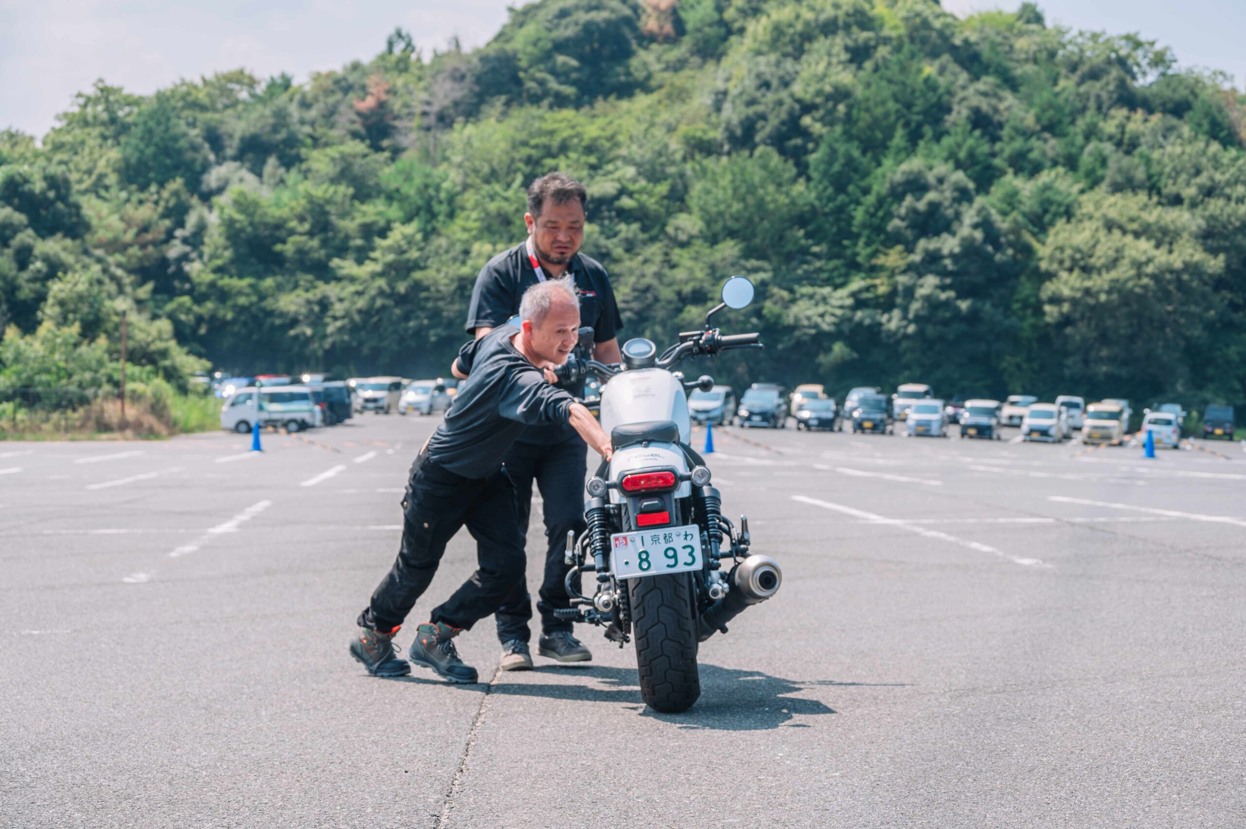 車両の取り回しのコツもレクチャーいたします