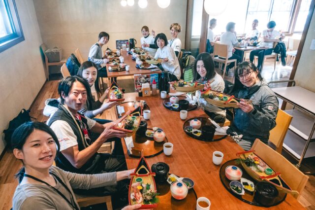 ライディングだけでなくグルメも満喫