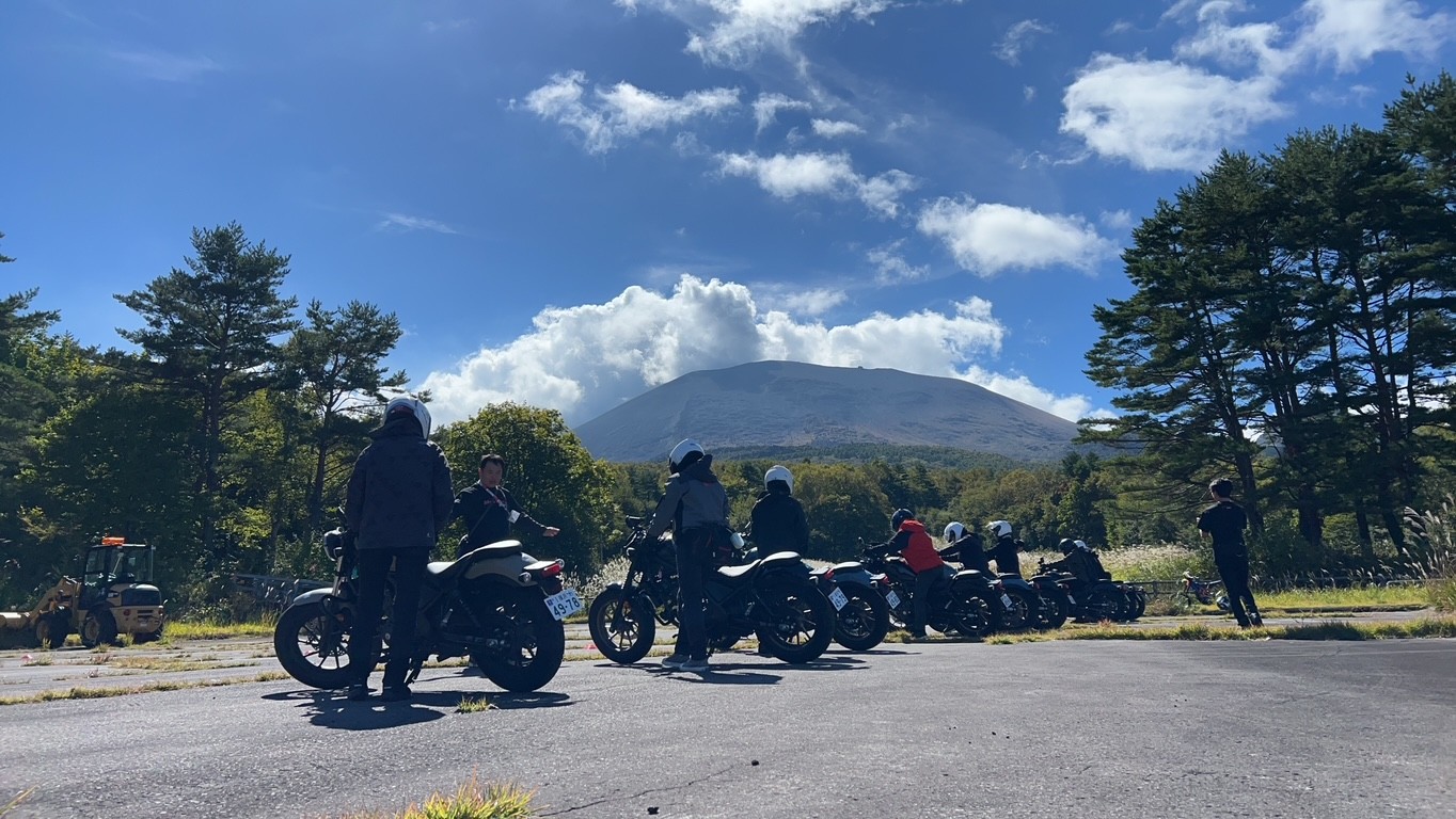 出発前に基本操作の確認やレクチャーを